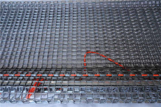 4ftx3FT Plate 304 Stainless Steel Honeycomb Mesh Belt Galvanized Steel Drag Mat For Football Turf Field