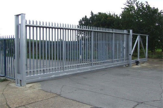 Factory Supply Hot DIP Galvanised Steel Palisade Fencing Easily Assembled For Steel Tower