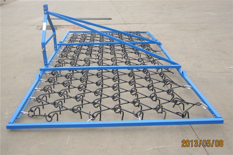 Drag Chain Harrow Landscape Lawn Arena Rake With 13mm Wire Diameter