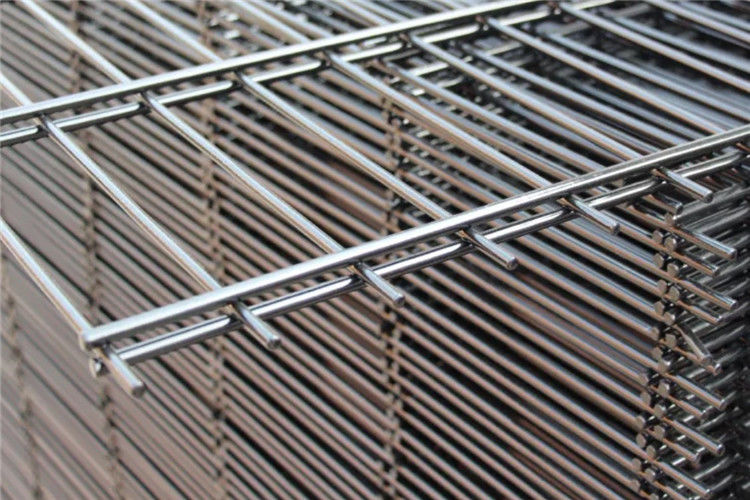 Factory Sale 868 Hot Dip Galvanized Double Wire Mesh Fence Panel for market