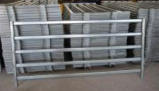 6 Schienen galvanisierten Stahlschaf-Zaun/Metallvieh-Zaun für ländlichen Bauernhof